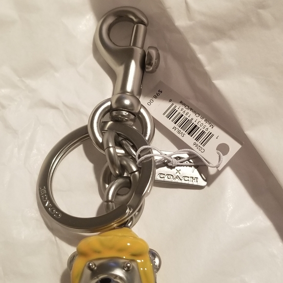 Coach Disney X Cinderella Bear Bag Charm - Picture 4 of 6